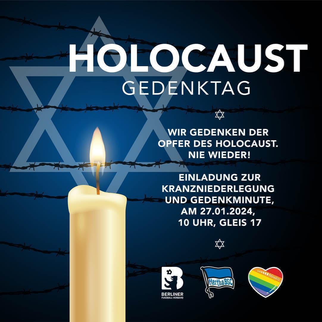 Einladung zum Holocaustgedenktag